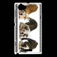 Coque Sony Xperia L Prière de Bulldog