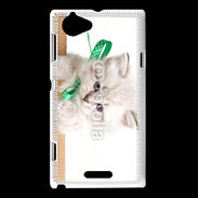 Coque Sony Xperia L Chaton 3
