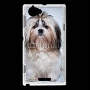 Coque Sony Xperia L Chiot Shihtzu