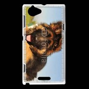 Coque Sony Xperia L Chiot berger allemand 5