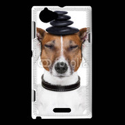 Coque Sony Xperia L Chien zen