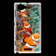 Coque Sony Xperia L Trio de poisson clown