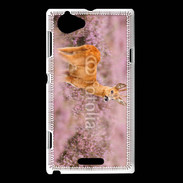 Coque Sony Xperia L Chevreuil de sologne