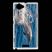 Coque Sony Xperia L Dauphin dans l'océan 6