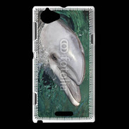 Coque Sony Xperia L Tête de dauphin 1