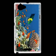 Coque Sony Xperia L Poissons tropicaux et coraux 5