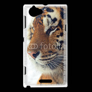 Coque Sony Xperia L Portrait de tigre 5