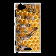 Coque Sony Xperia L Abeilles dans une ruche