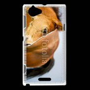 Coque Sony Xperia L Poulain 4