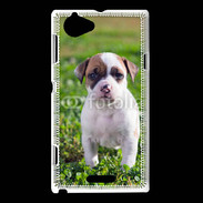 Coque Sony Xperia L Chiot American Staffordshire terrier 