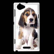 Coque Sony Xperia L Chiot Beagle 50