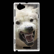 Coque Sony Xperia L Attention au loup