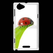 Coque Sony Xperia L Belle coccinelle 10