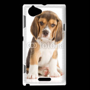 Coque Sony Xperia L Chiot Beagle 150