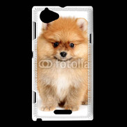 Coque Sony Xperia L Chiot Spitz 15