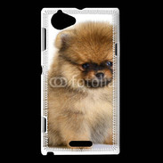 Coque Sony Xperia L Chiot Pomeranian 15