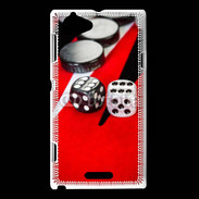Coque Sony Xperia L Backgammon