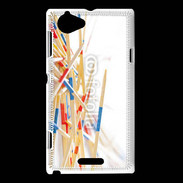 Coque Sony Xperia L Jeu de Mikado