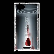 Coque Sony Xperia L Fléchette 2
