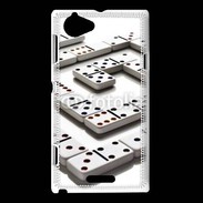 Coque Sony Xperia L Jeu de domino