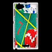 Coque Sony Xperia L Table de roulette au casino
