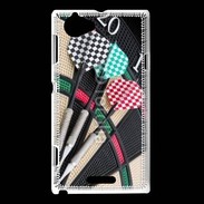 Coque Sony Xperia L Cible et fléchettes