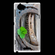 Coque Sony Xperia L Fer à cheval