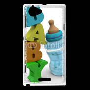 Coque Sony Xperia L Biberon bébé