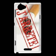 Coque Sony Xperia L J'arrête de fumer