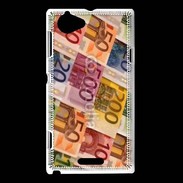Coque Sony Xperia L Euros billets