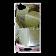 Coque Sony Xperia L Savon de marseille