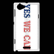 Coque Sony Xperia L Yes we can 3