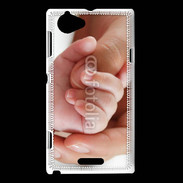 Coque Sony Xperia L Main de bébé