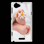 Coque Sony Xperia L Pieds de bébé