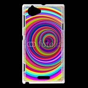 Coque Sony Xperia L Fond Hypnotique 