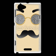 Coque Sony Xperia L Moustache 5
