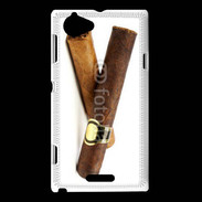 Coque Sony Xperia L J'aime le cigare