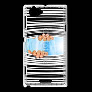 Coque Sony Xperia L Code barre ensoleillé