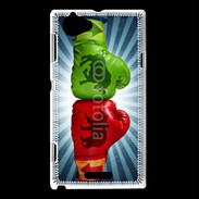 Coque Sony Xperia L Combat de chef