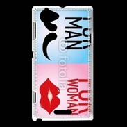 Coque Sony Xperia L Man or woman