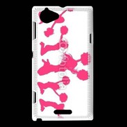 Coque Sony Xperia L Pompom Girl 1