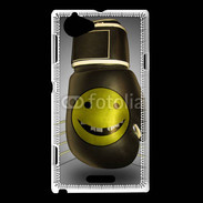 Coque Sony Xperia L Gant de boxe humour