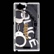 Coque Sony Xperia L Equipement de police