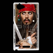 Coque Sony Xperia L Pirate des Caraïbes