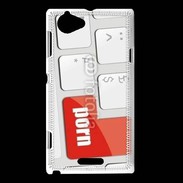 Coque Sony Xperia L Clavier sexy
