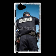 Coque Sony Xperia L Agent de police 5