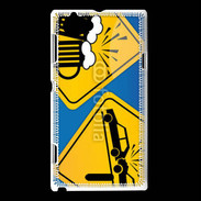 Coque Sony Xperia L Panneaux insolotes