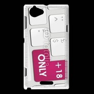 Coque Sony Xperia L Clavier sexy 4