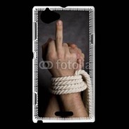 Coque Sony Xperia L Fuck 2 
