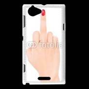 Coque Sony Xperia L Fuck 3